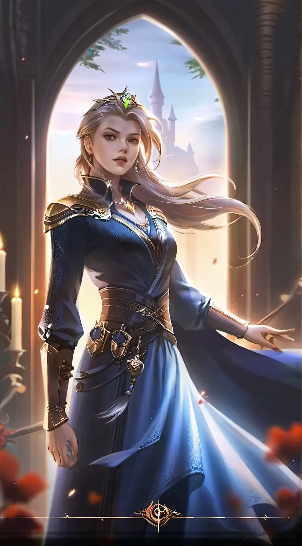 ai character: silvanna background