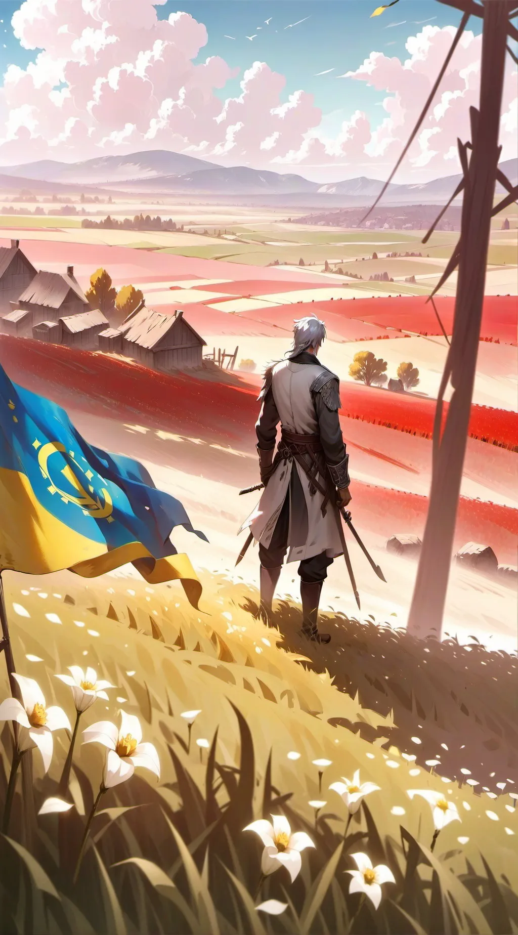 ai character: Ukraine  background