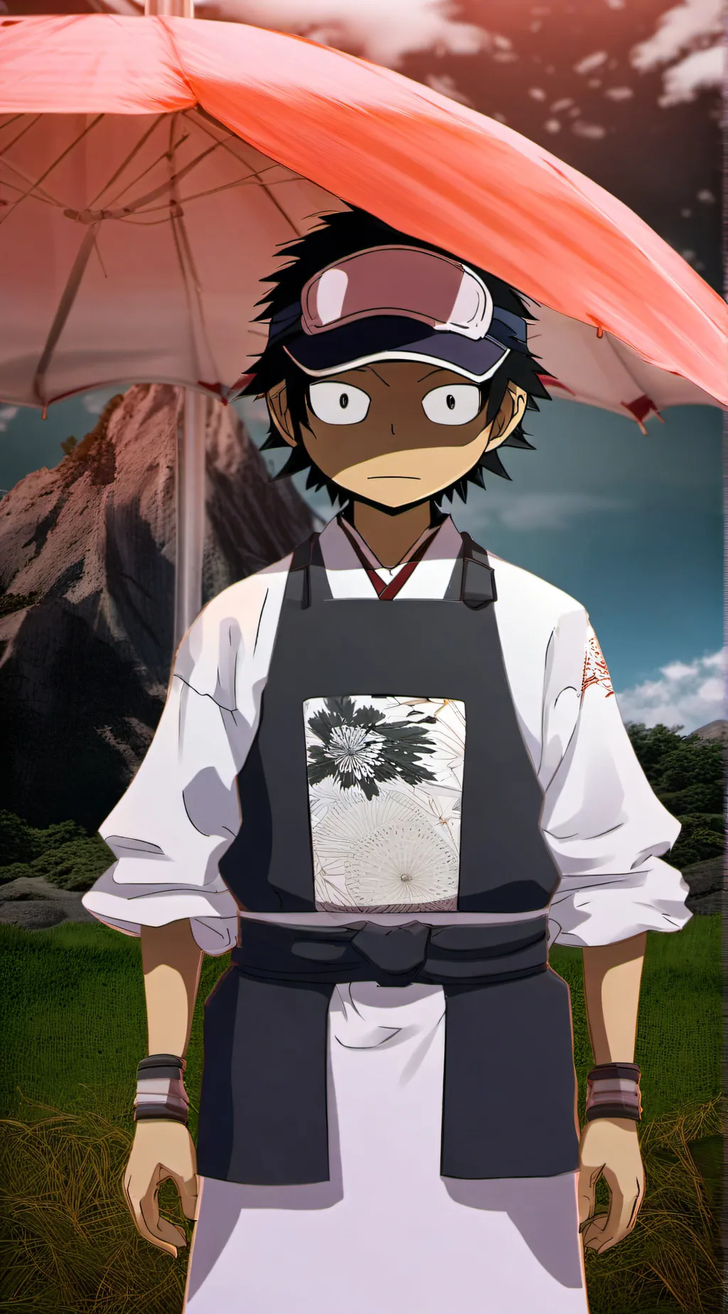 ai character: Kota Izumi background