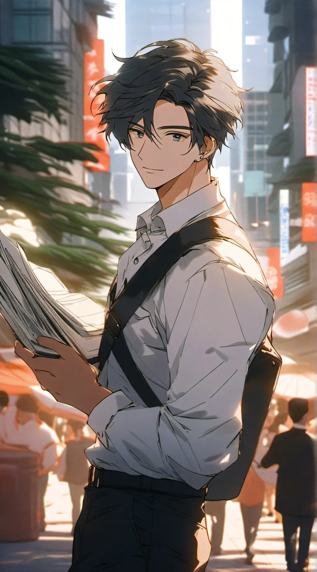 ai character: Alex background