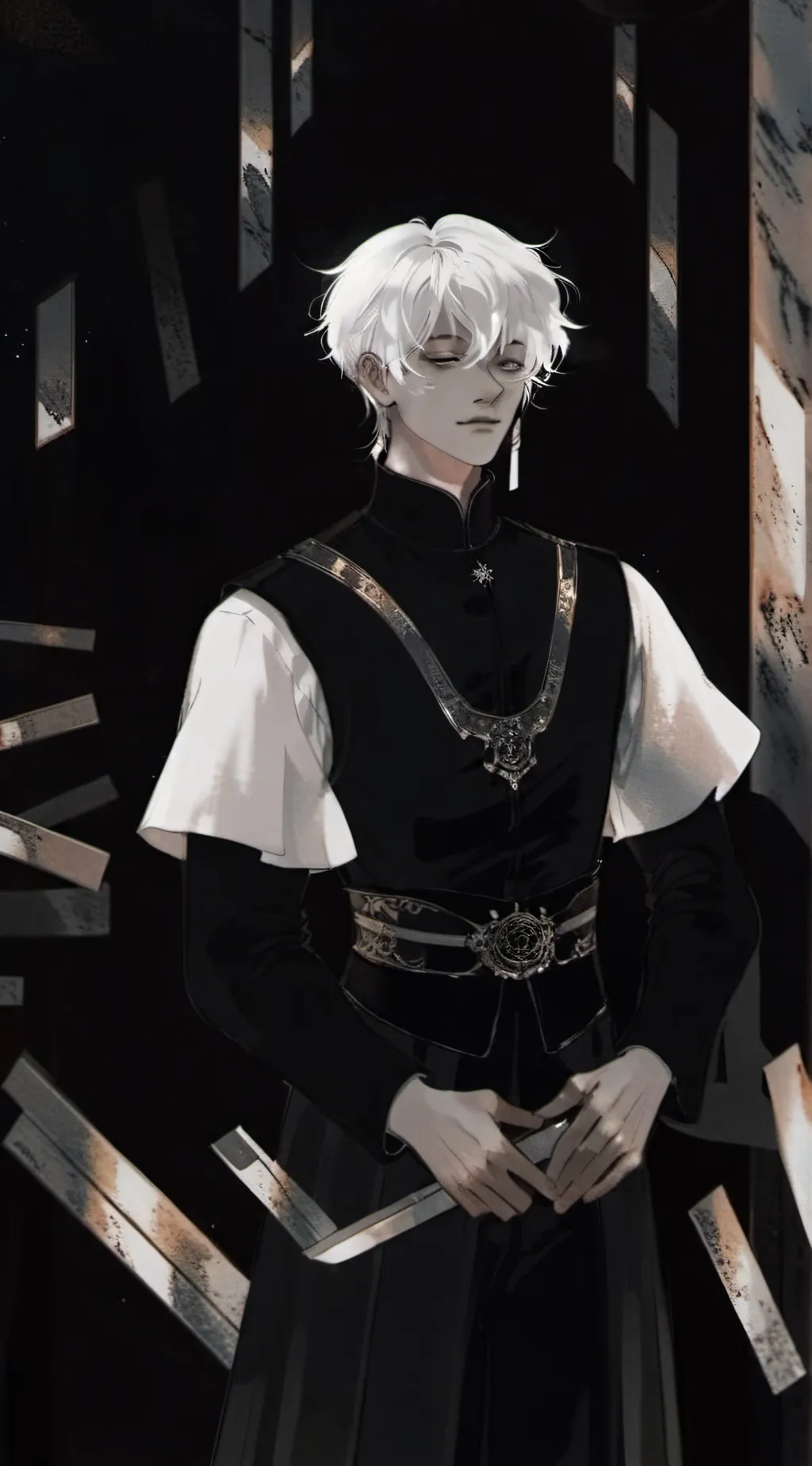 ai character: Gojo and Geto background