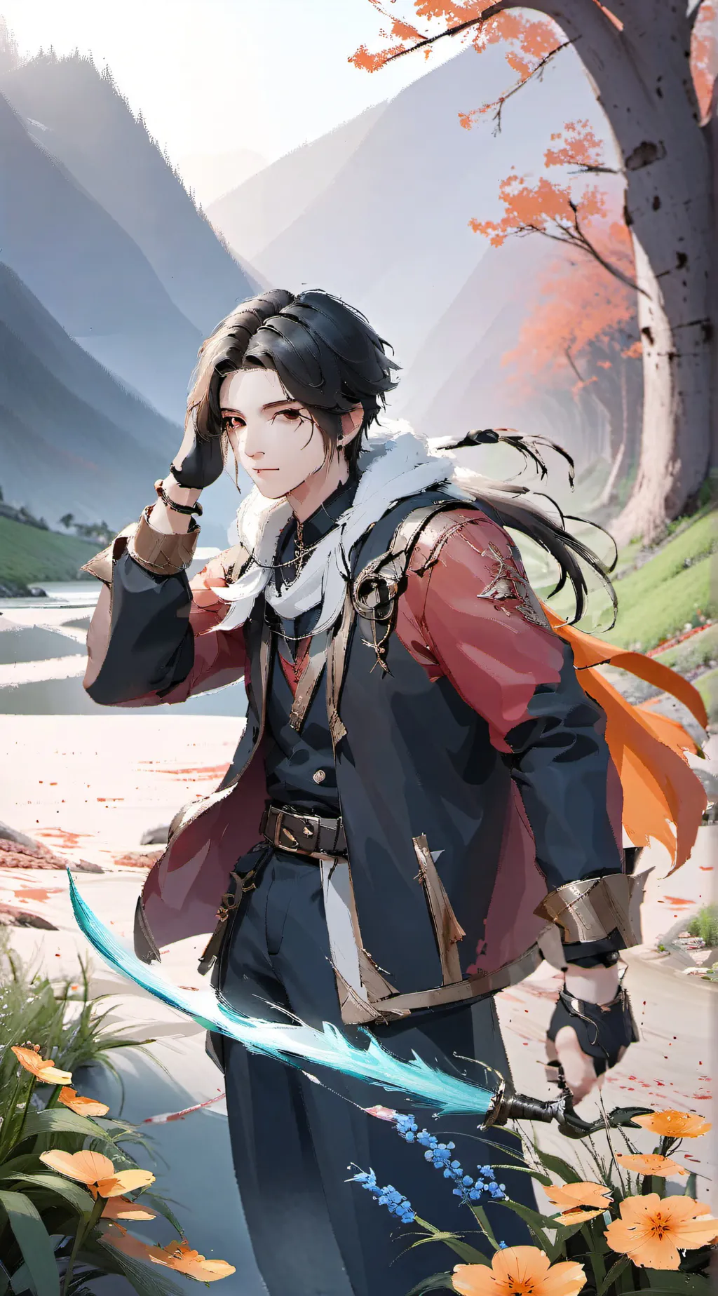 ai character: 🔥Damian🔥 background