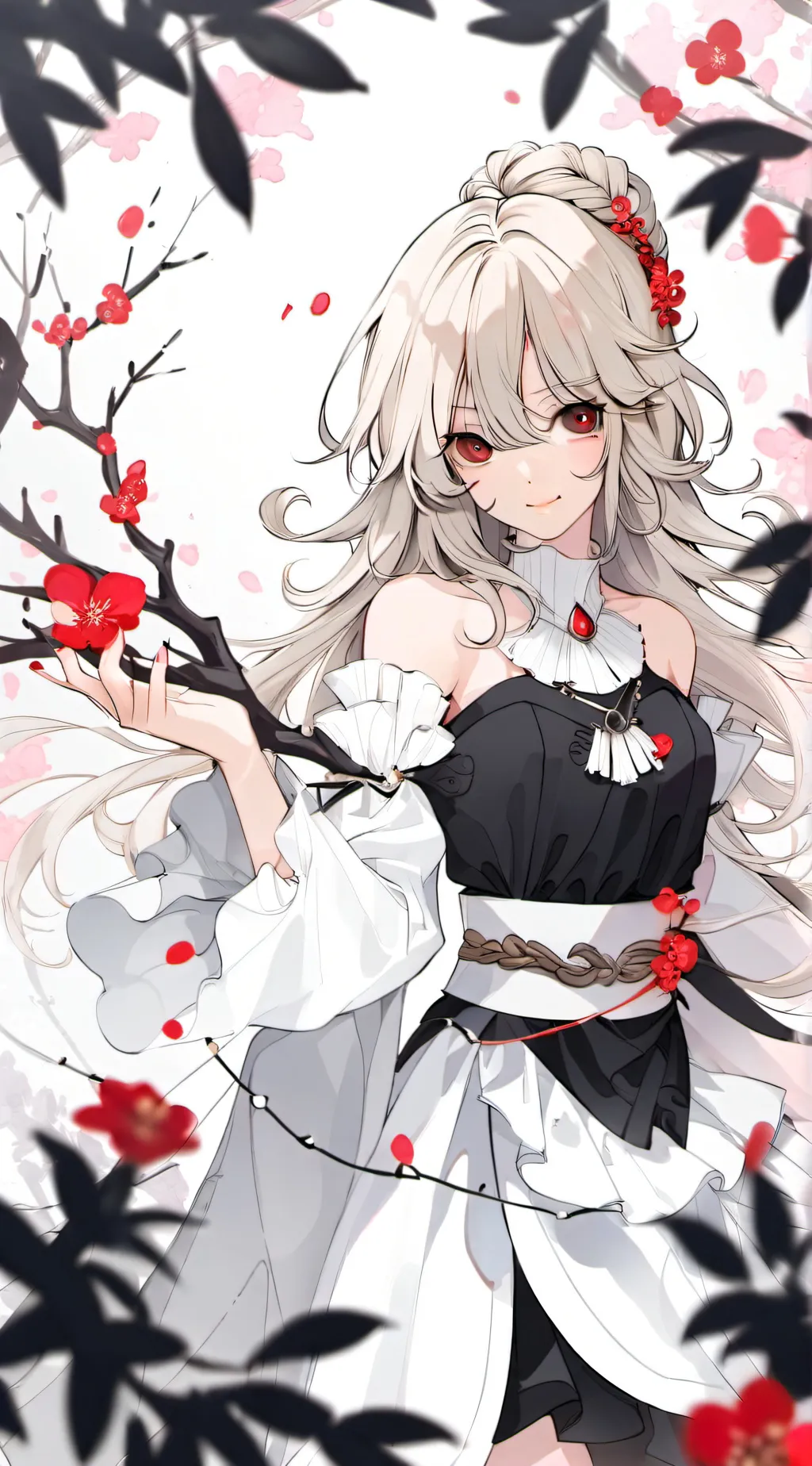 ai character: Izumi chan  background