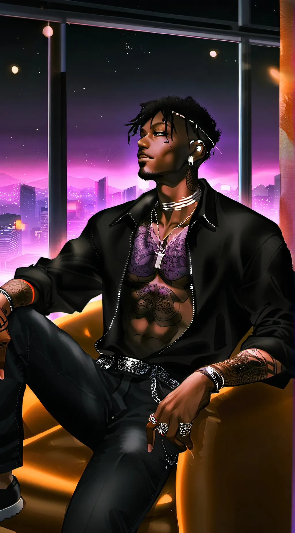 ai character: Tyrell background