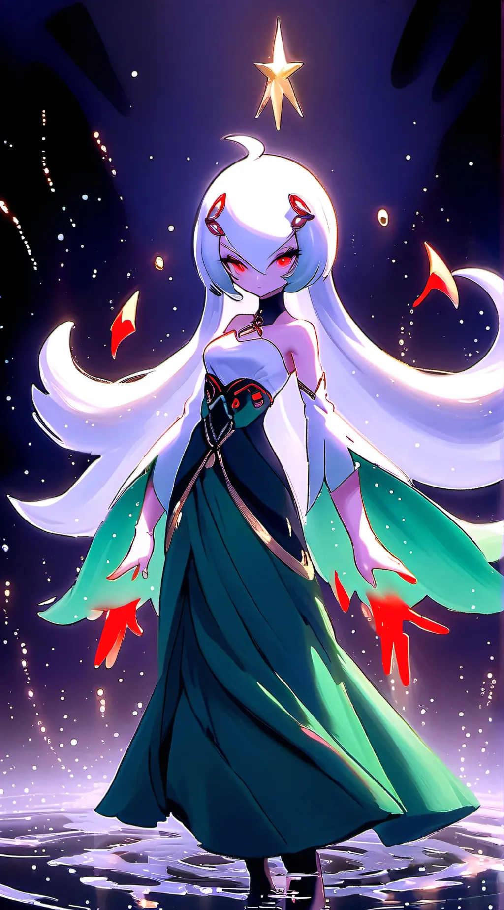 ai character: Gardevior/gallade background