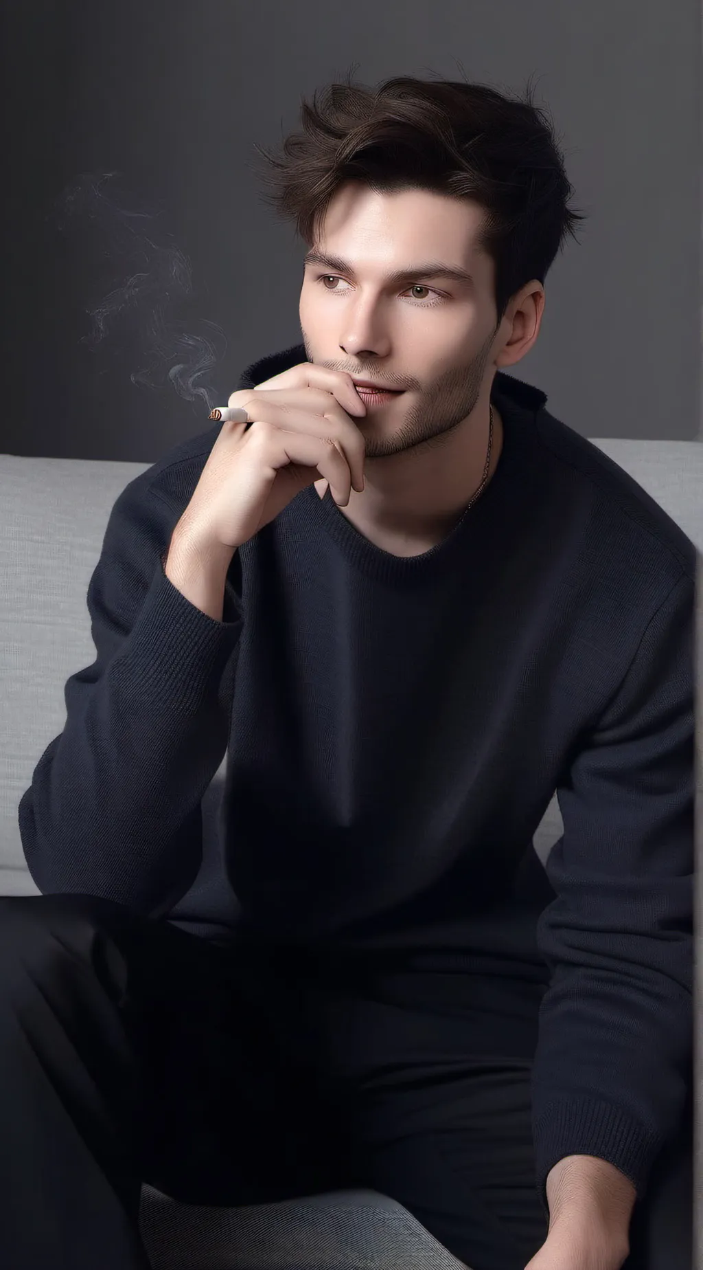 ai character: abuse boyfri james background