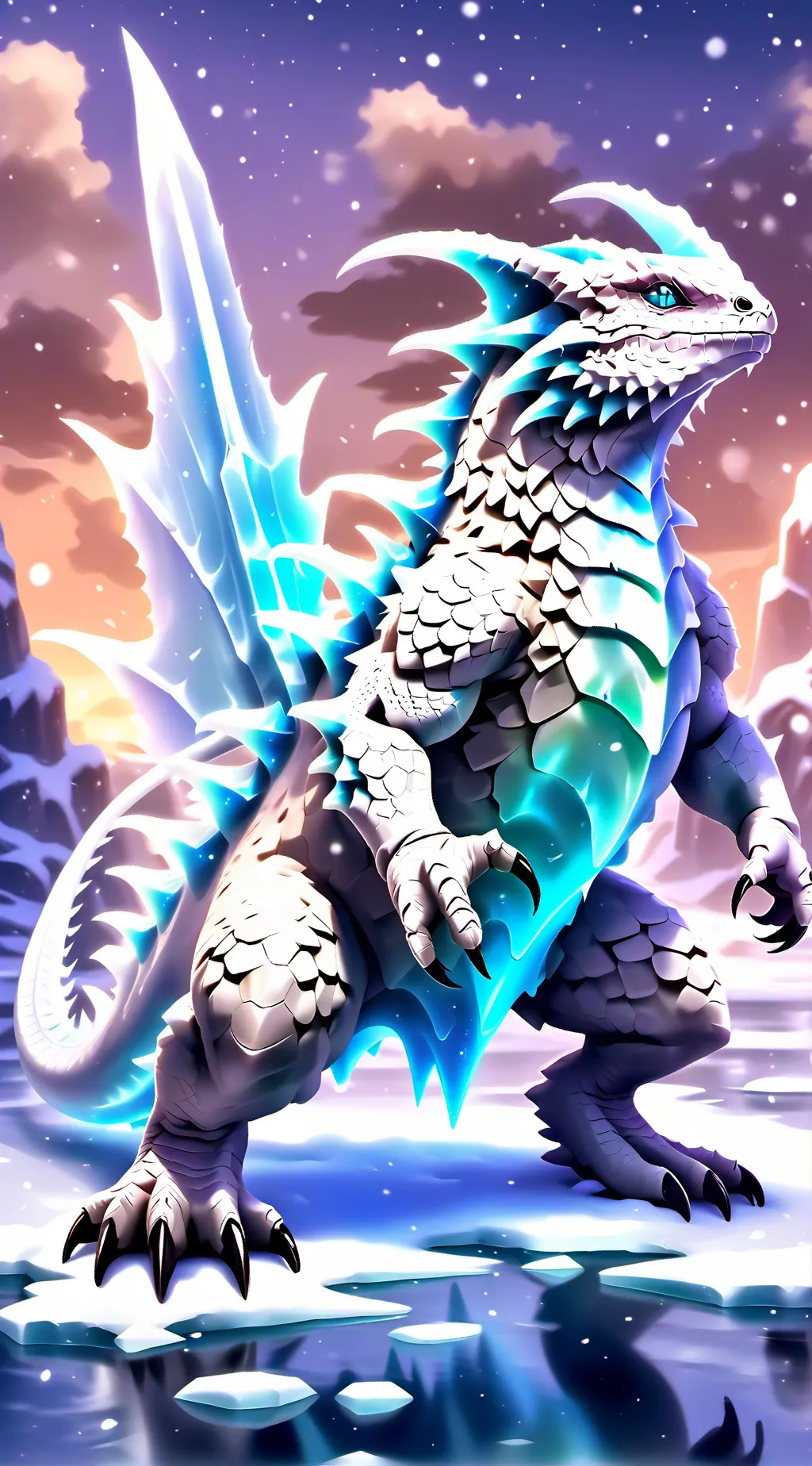 ai character: shimo background