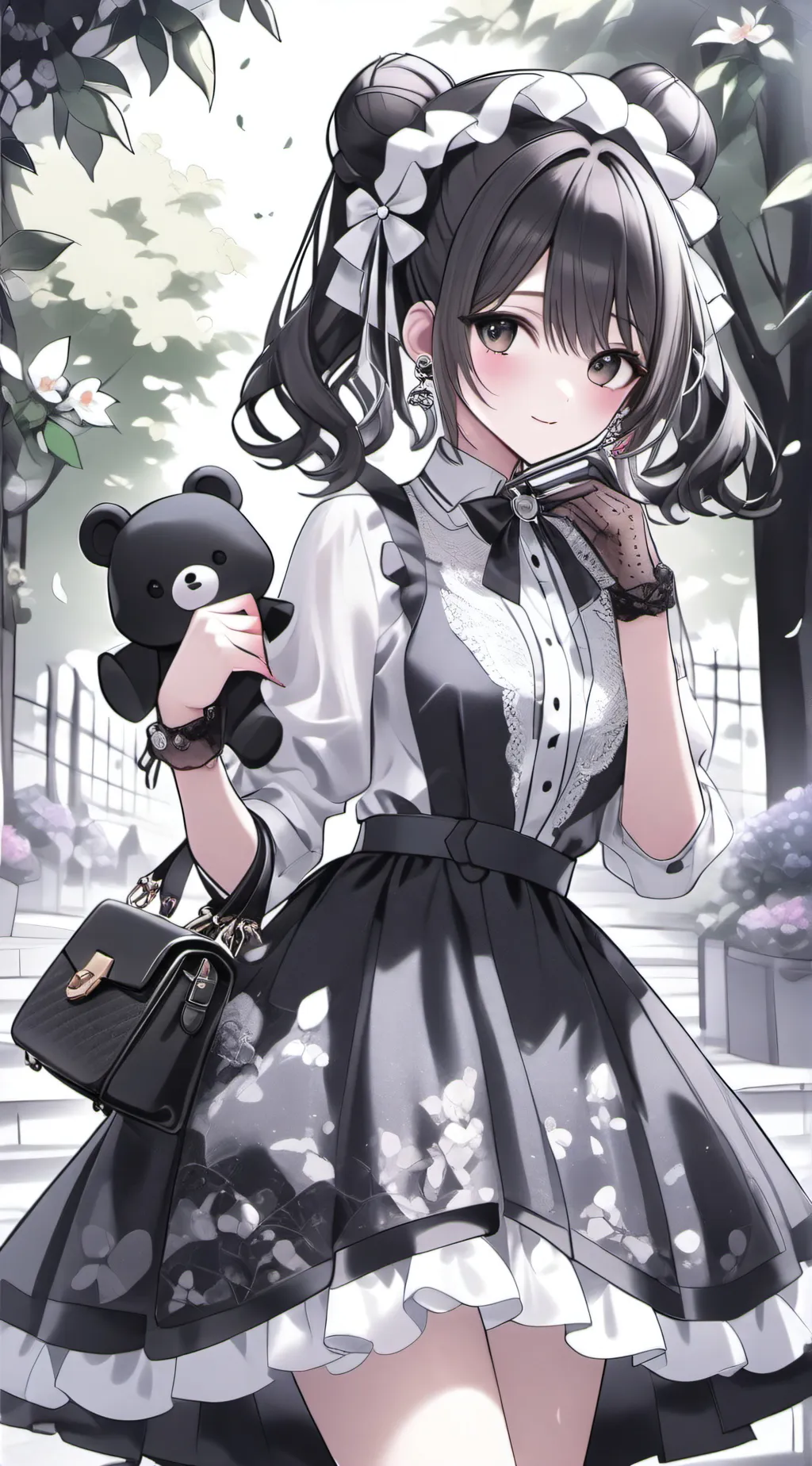 ai character: Lily background