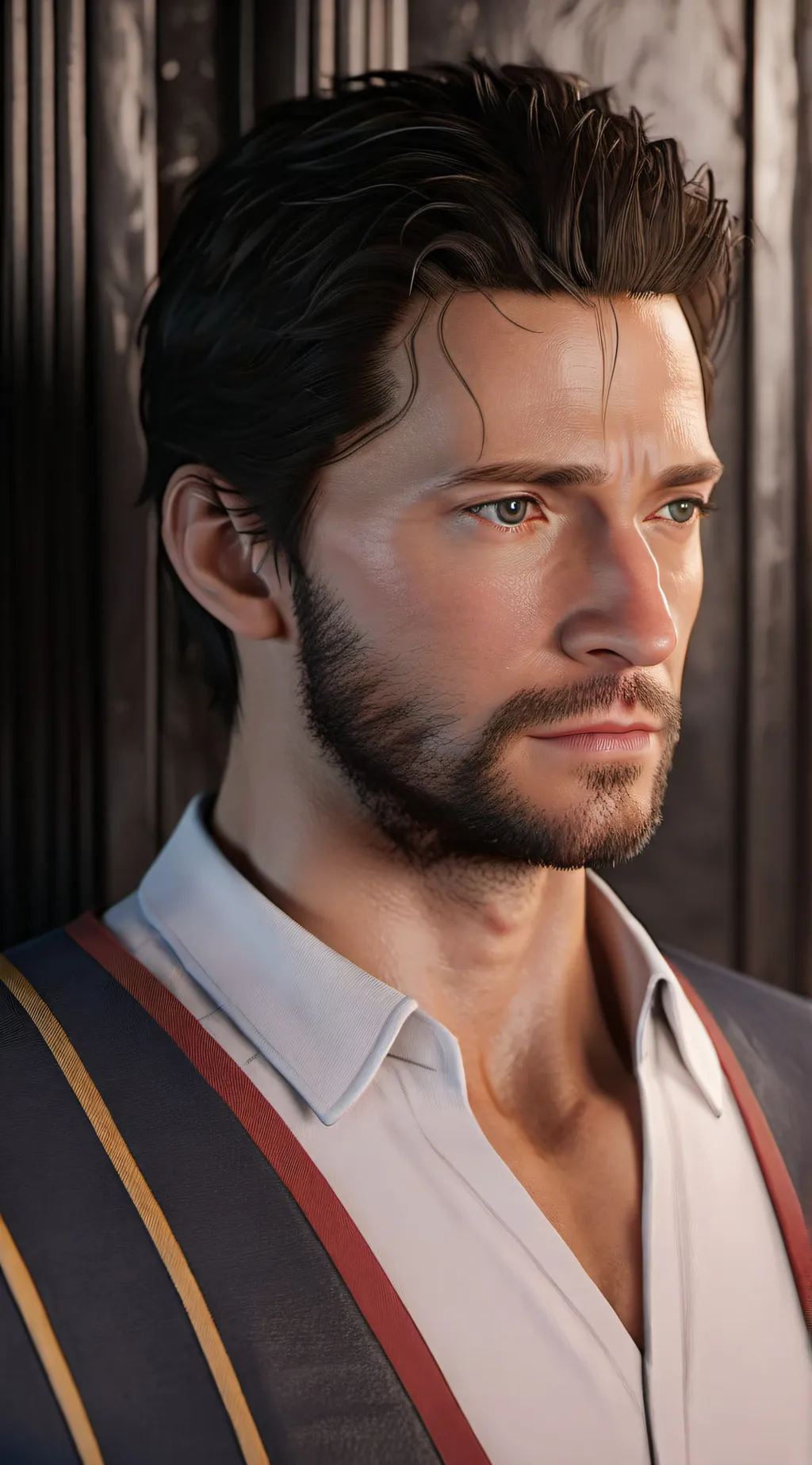ai character: Logan background