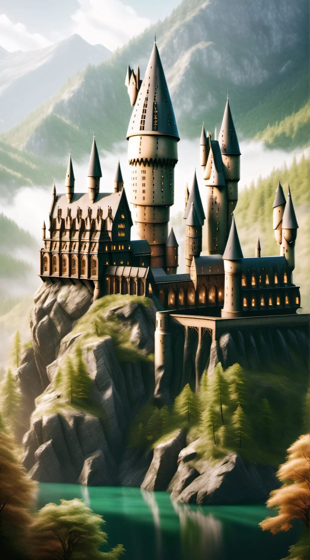 ai character: Hogwarts background