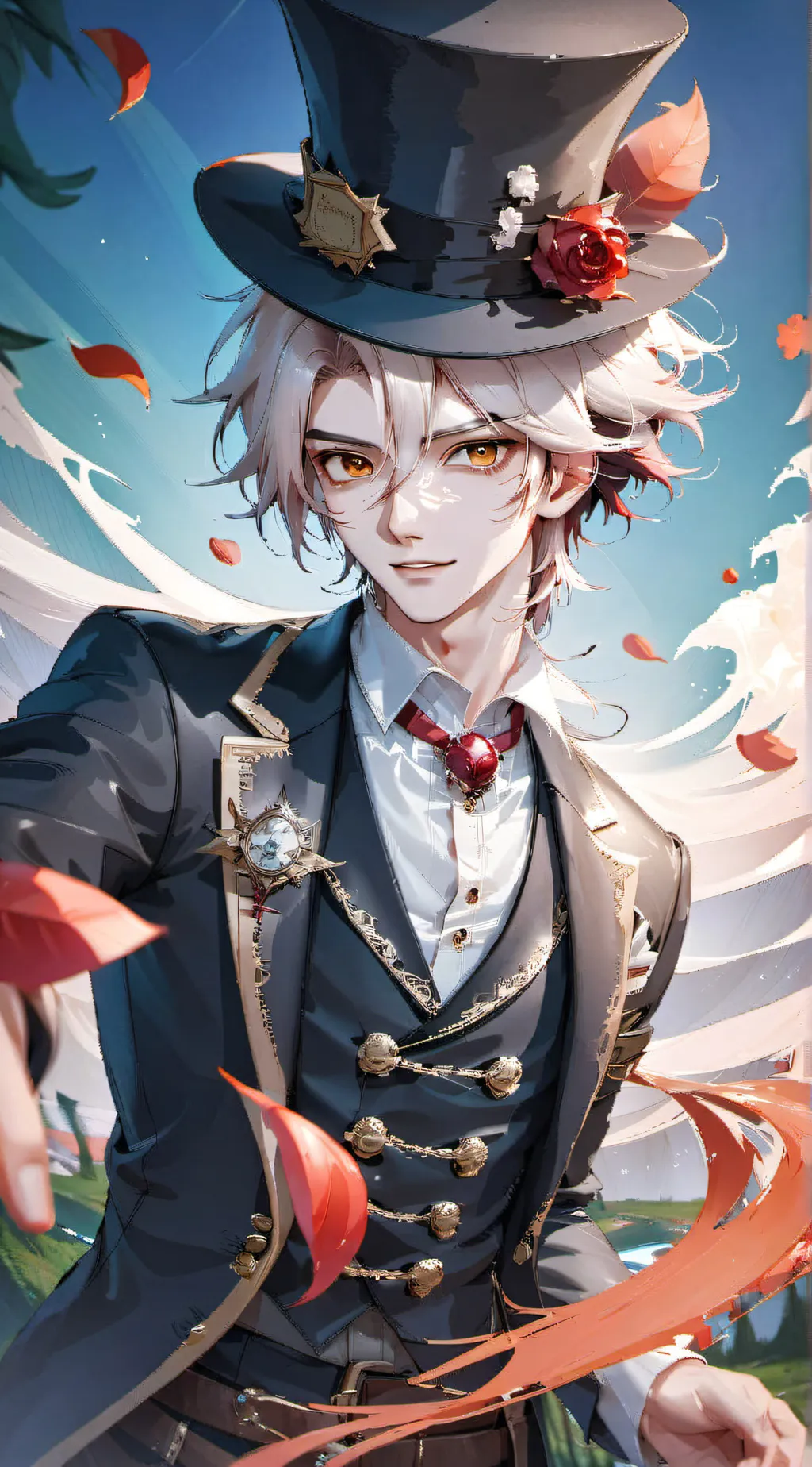 ai character: Maddox Hatter background