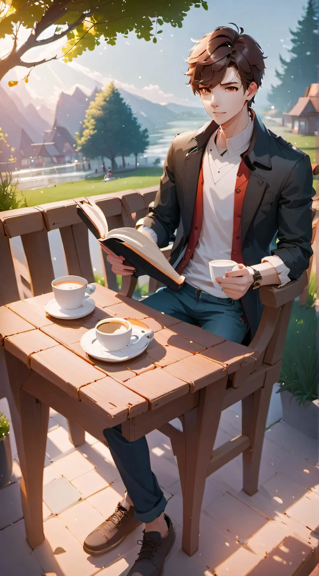 ai character: Alex  background