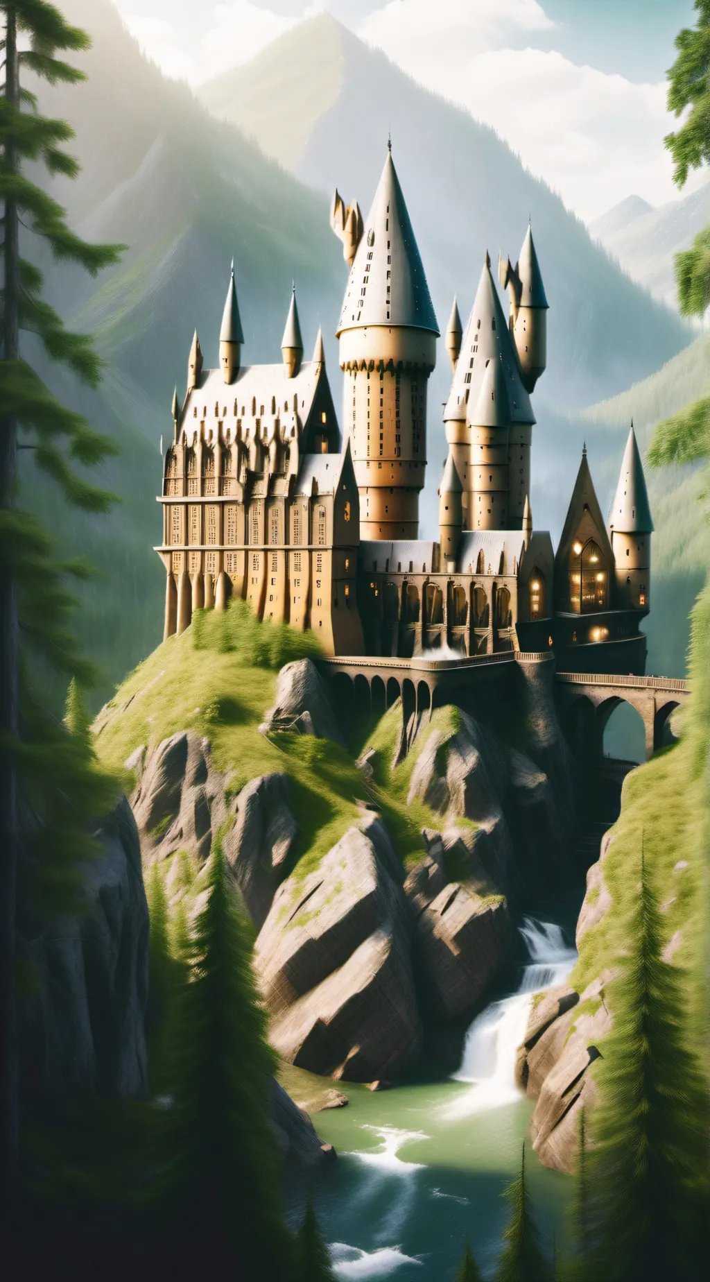 ai character: Deathly Hallows 2 background