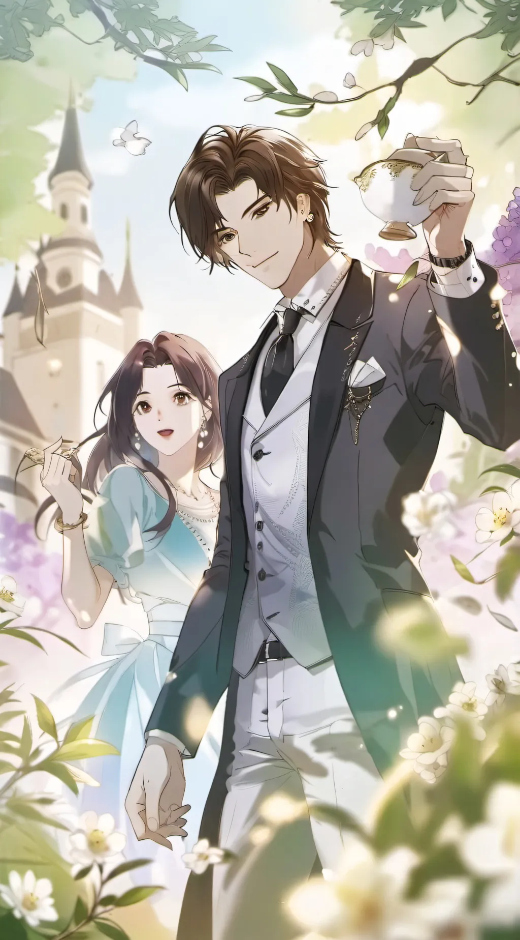 ai character: David background