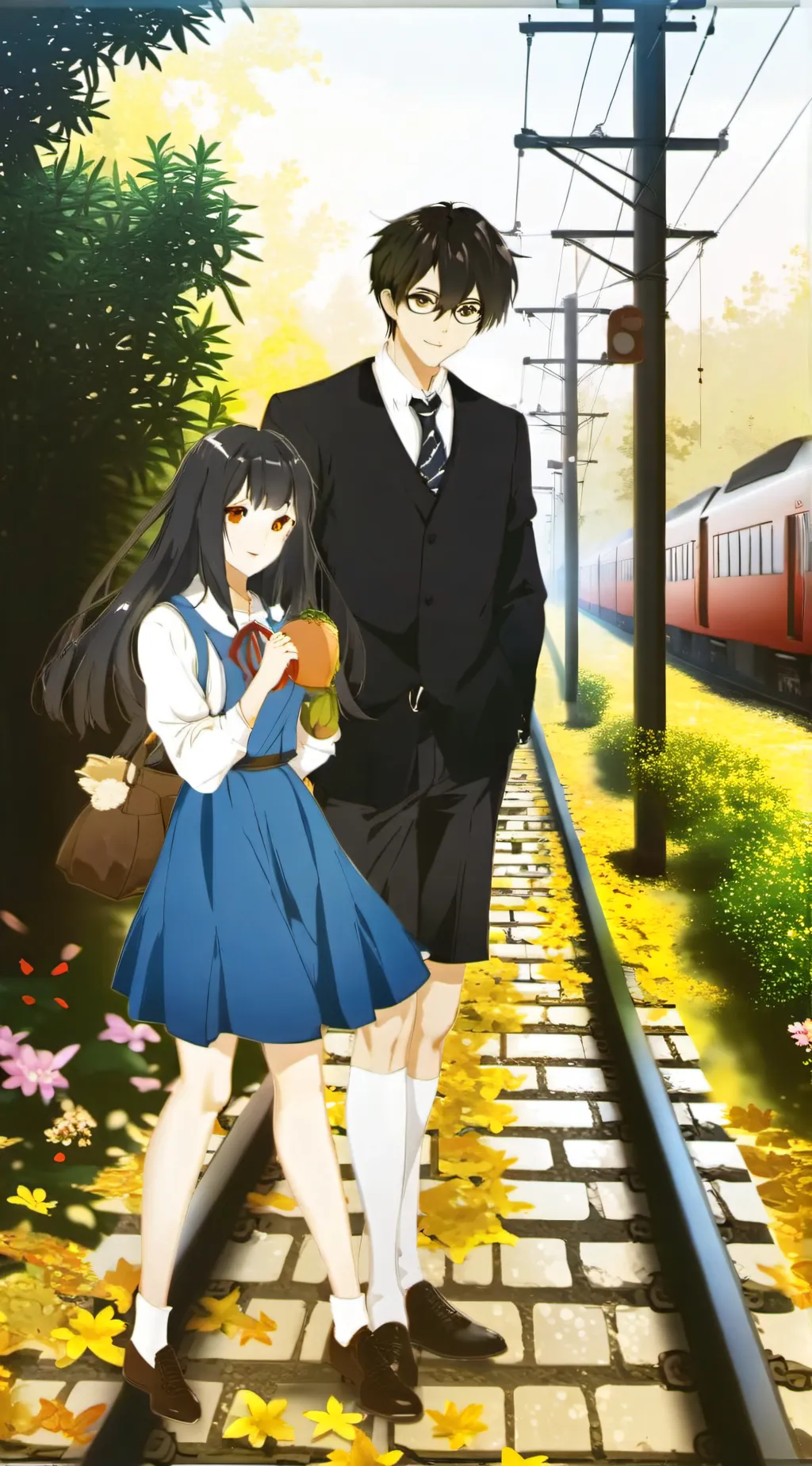 ai character: train background