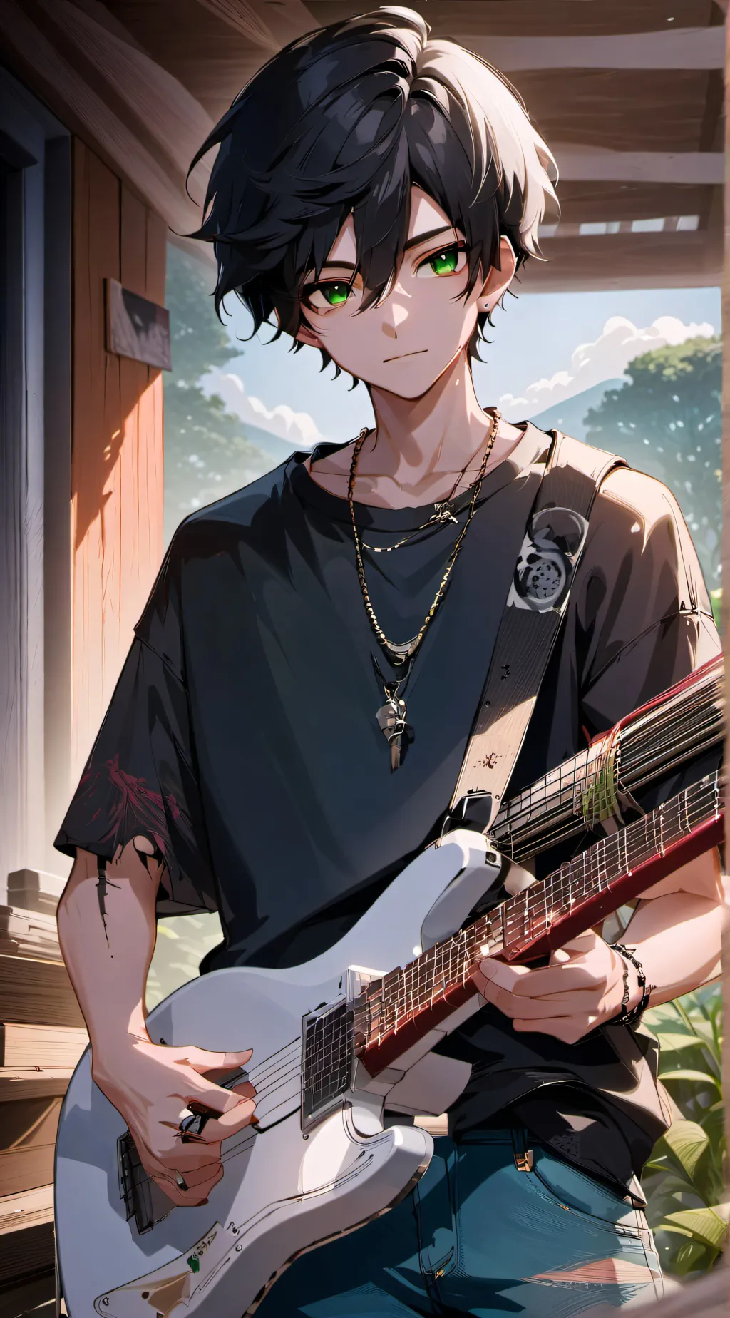 ai character: Asher background