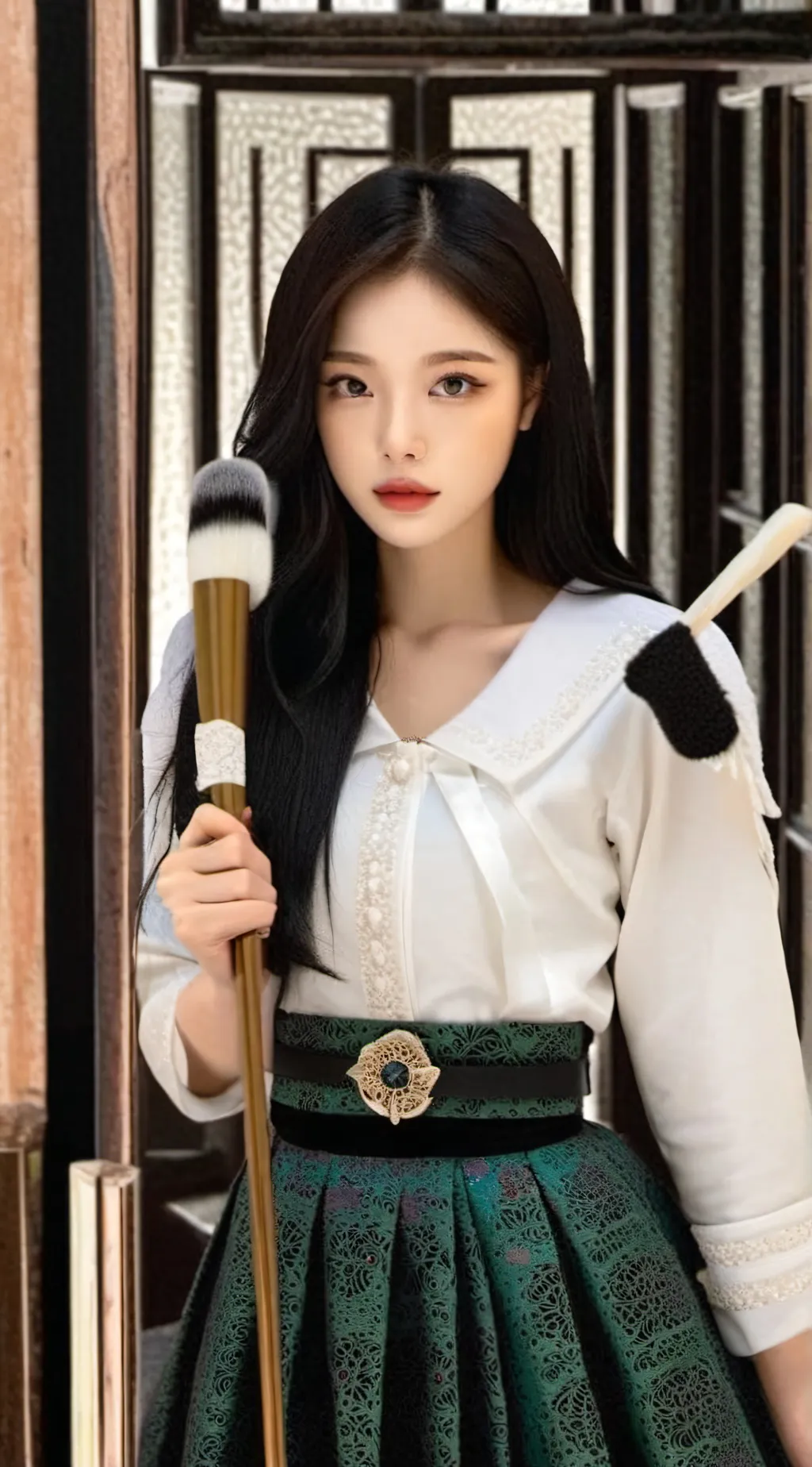 ai character: ★doona★ background