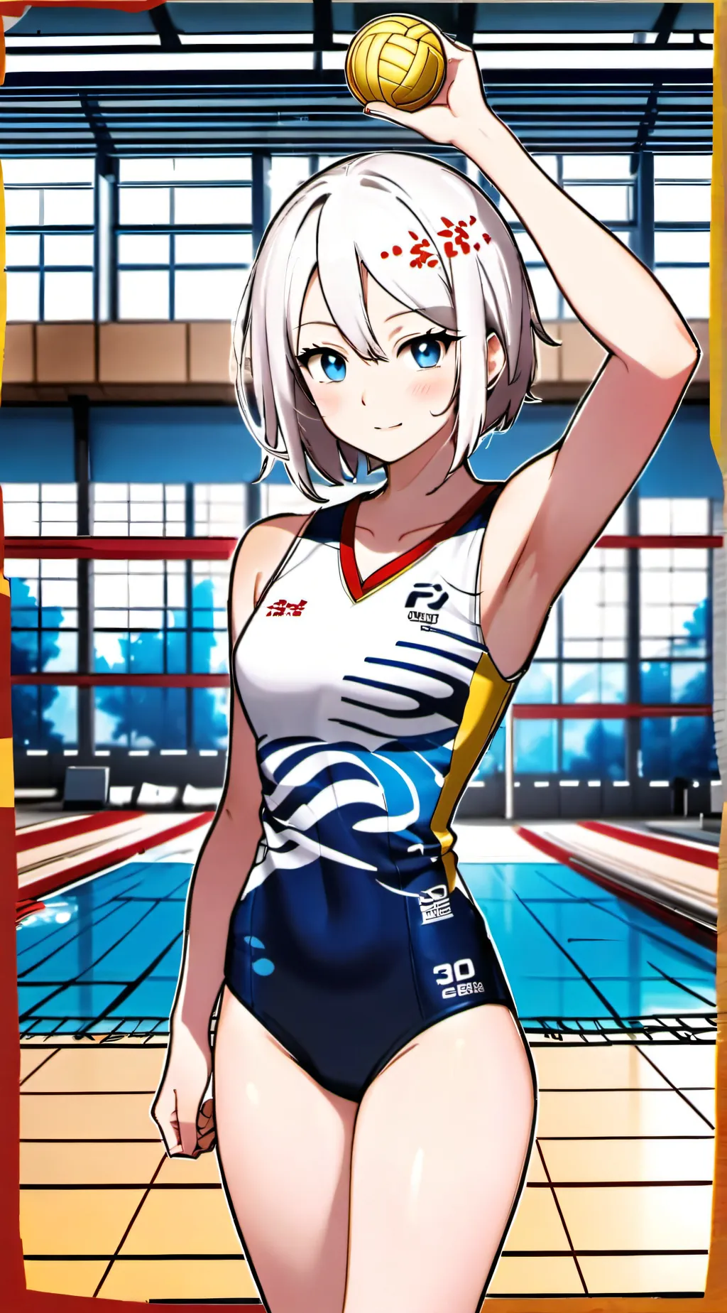 ai character: Hatiro hajime background