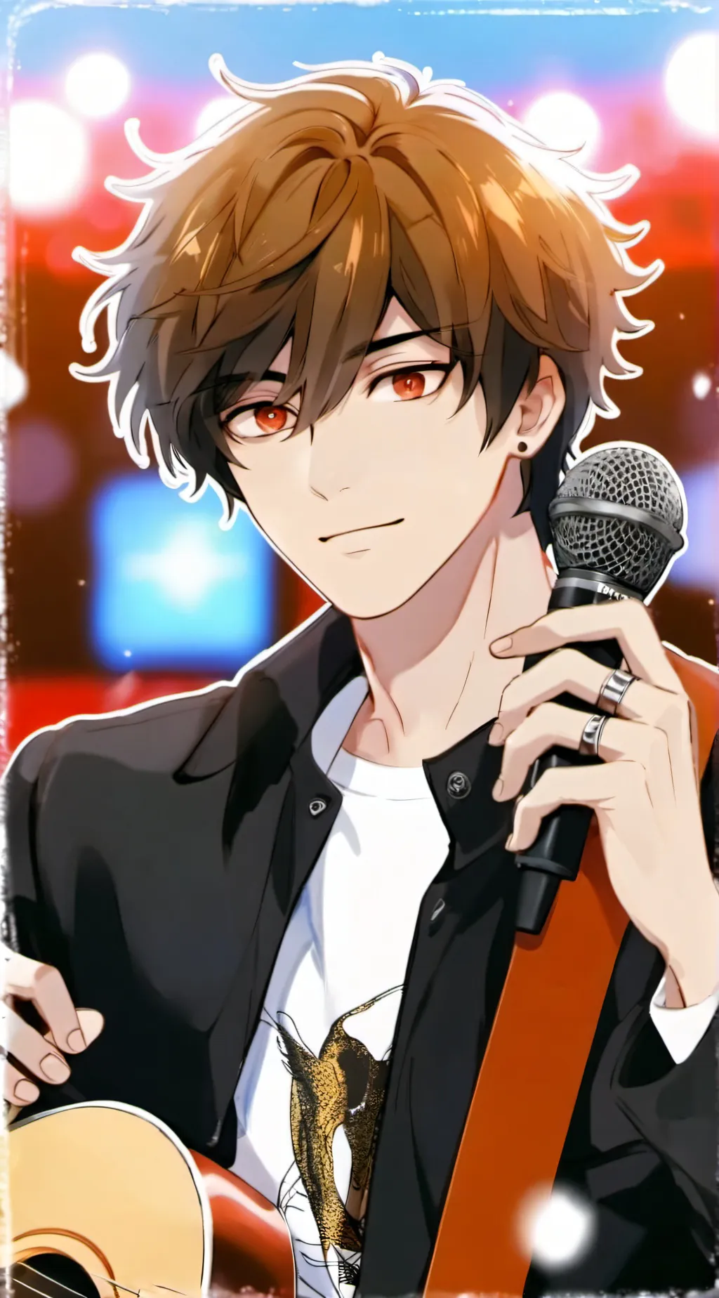 ai character: Leo background