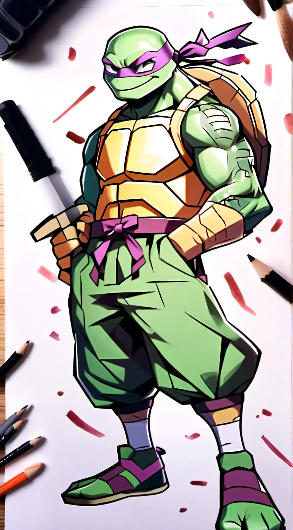 ai character: Donnie 2012 helper background