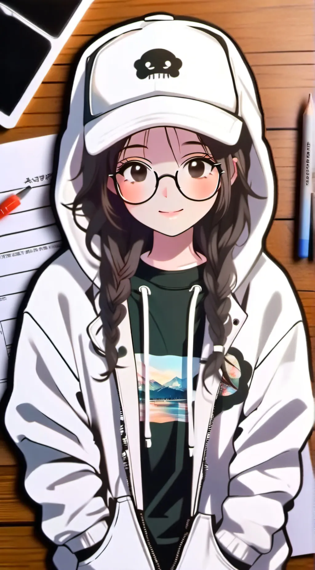 ai character: Jade background