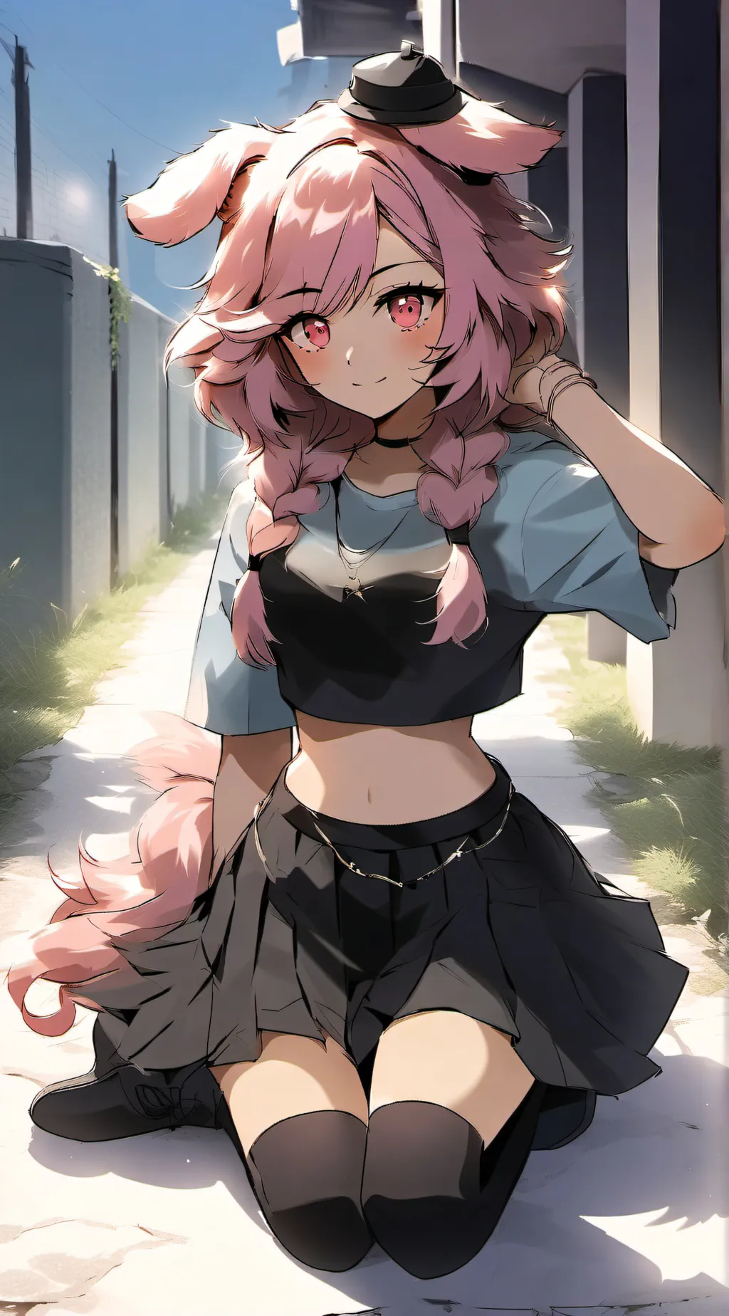 ai character: Amanda background