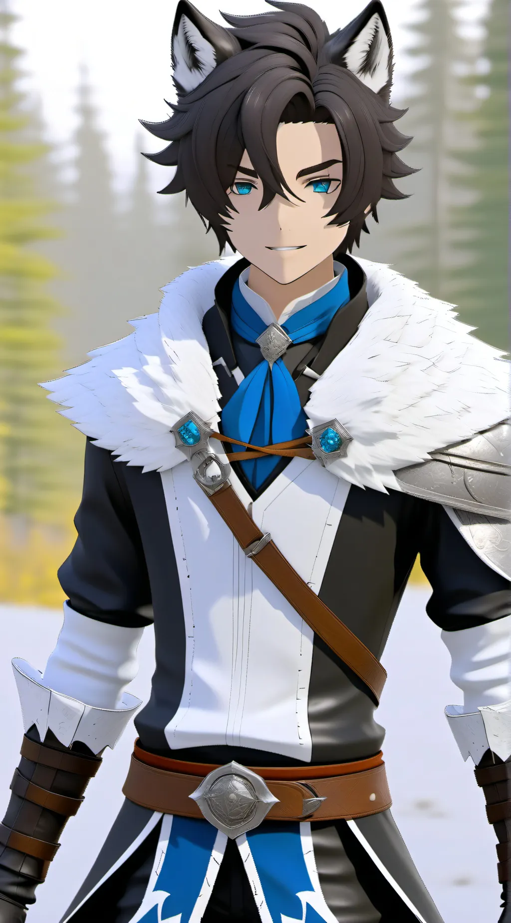 ai character: levi background