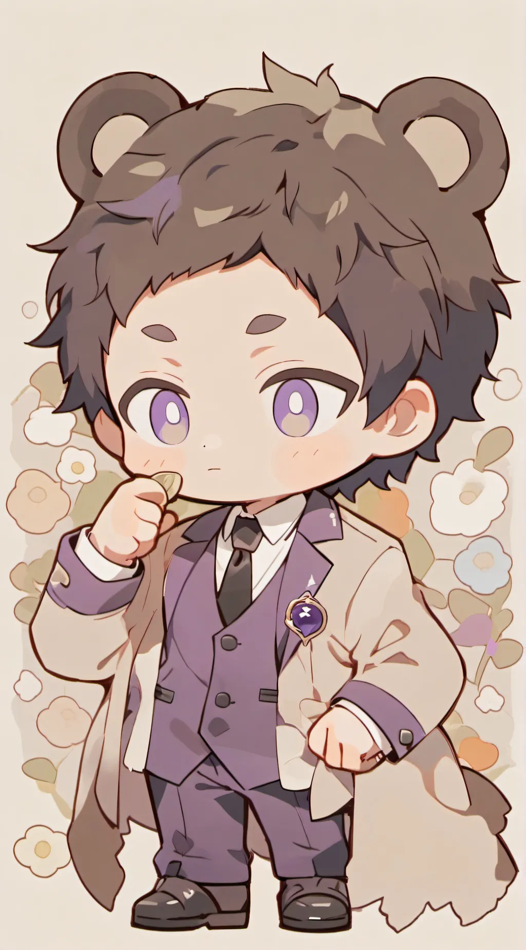 ai character: mike x ren background