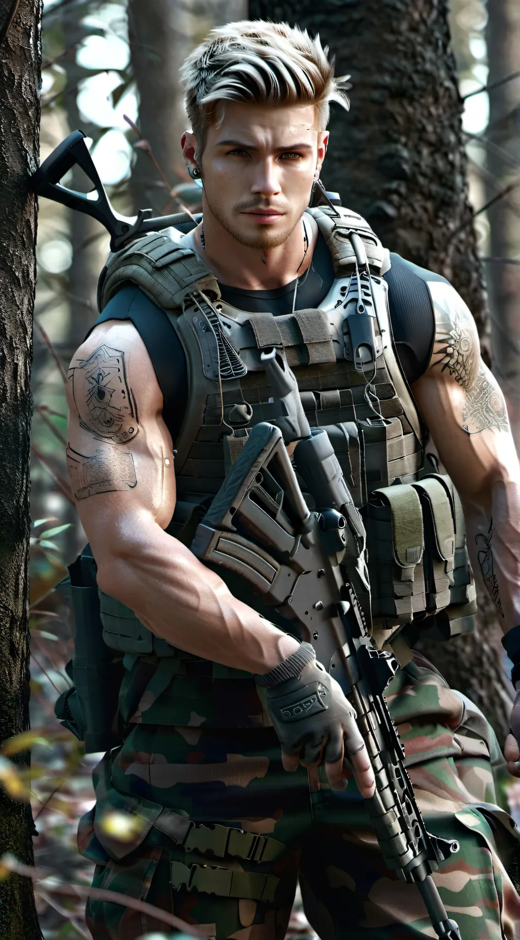 ai character: Johnny background