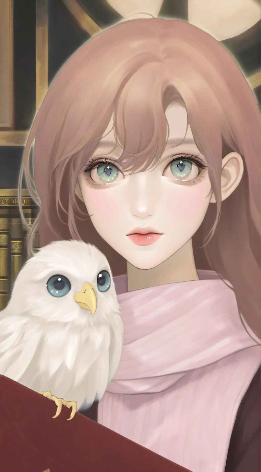 ai character: emily background