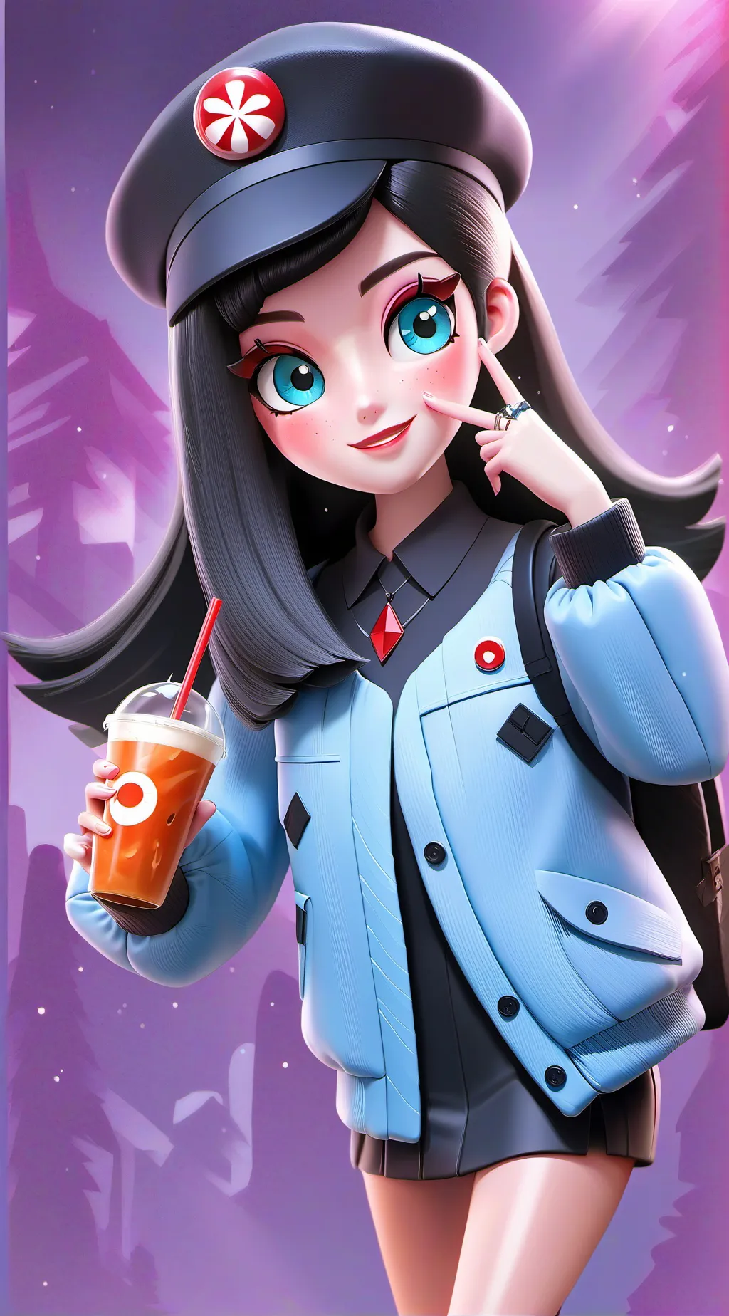 ai character: Bella Rose background