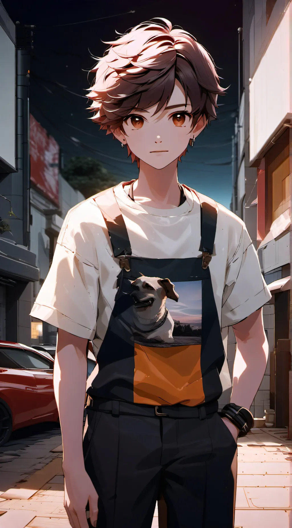 ai character: Ash background