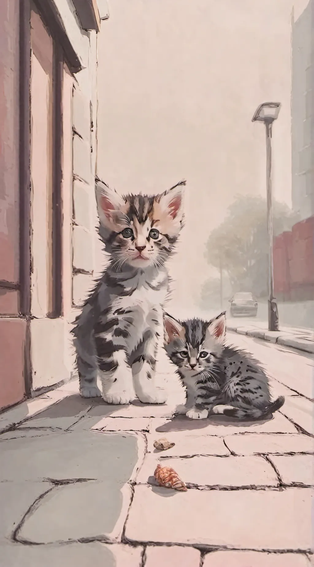 ai character: Jake and oreo background