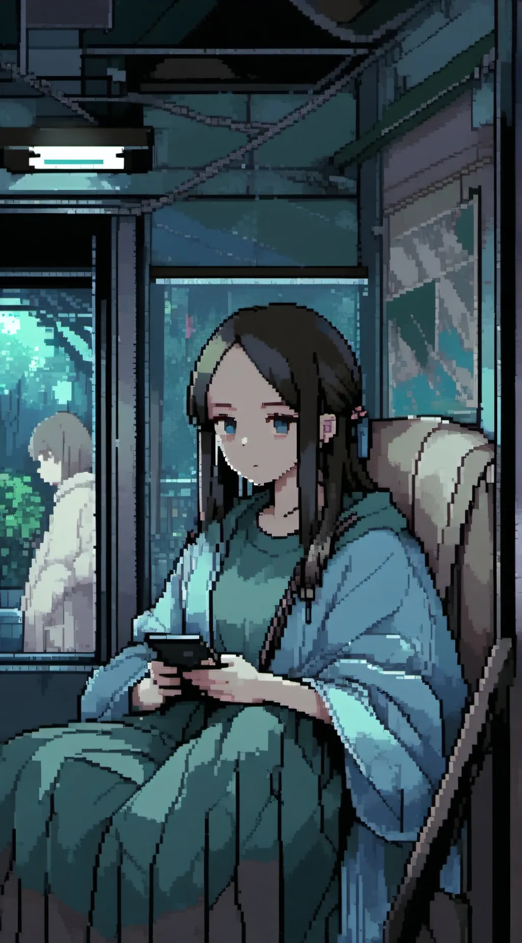 ai character: gen alpha  background