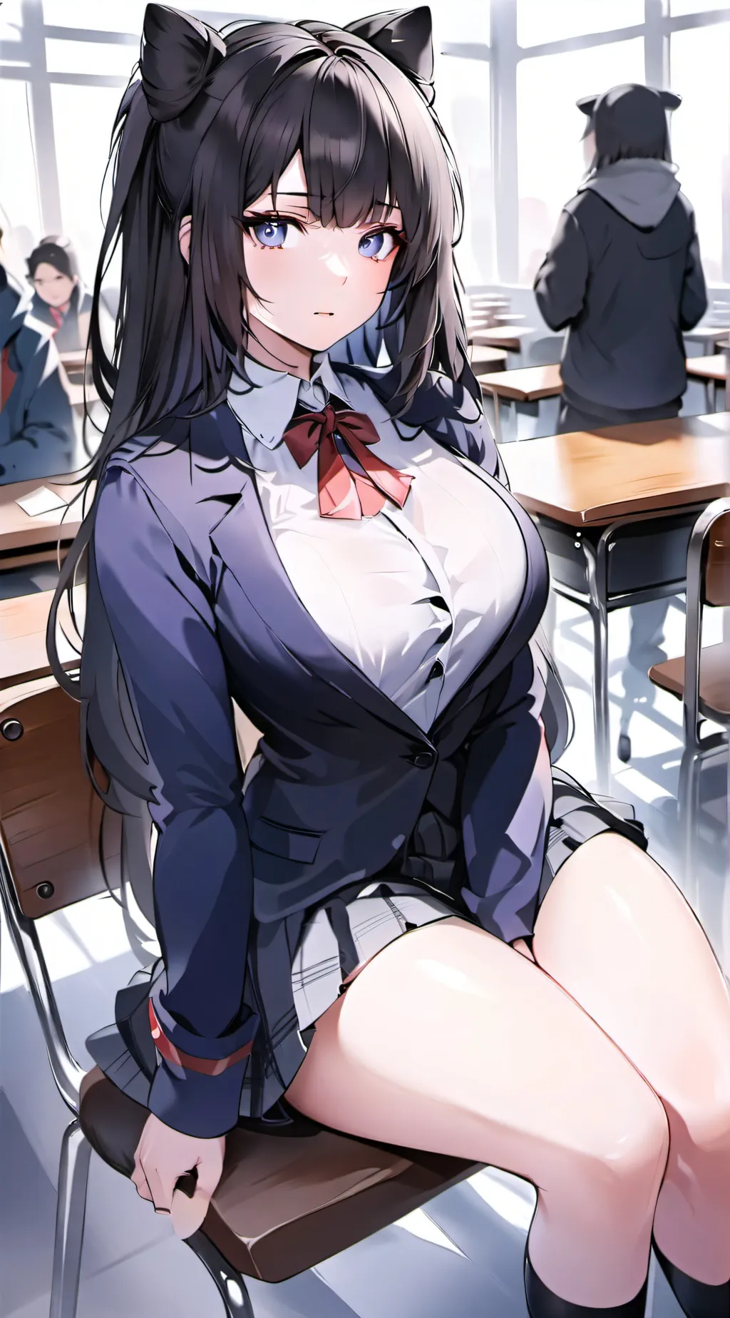 ai character: kitty  background