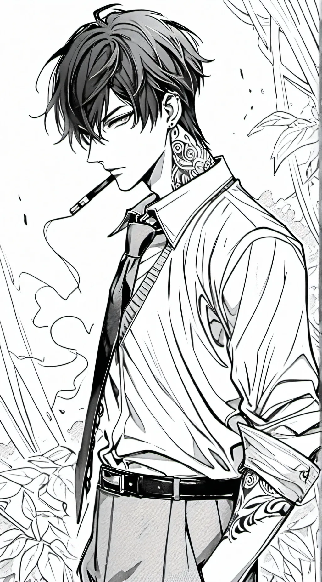 ai character: Blaze background