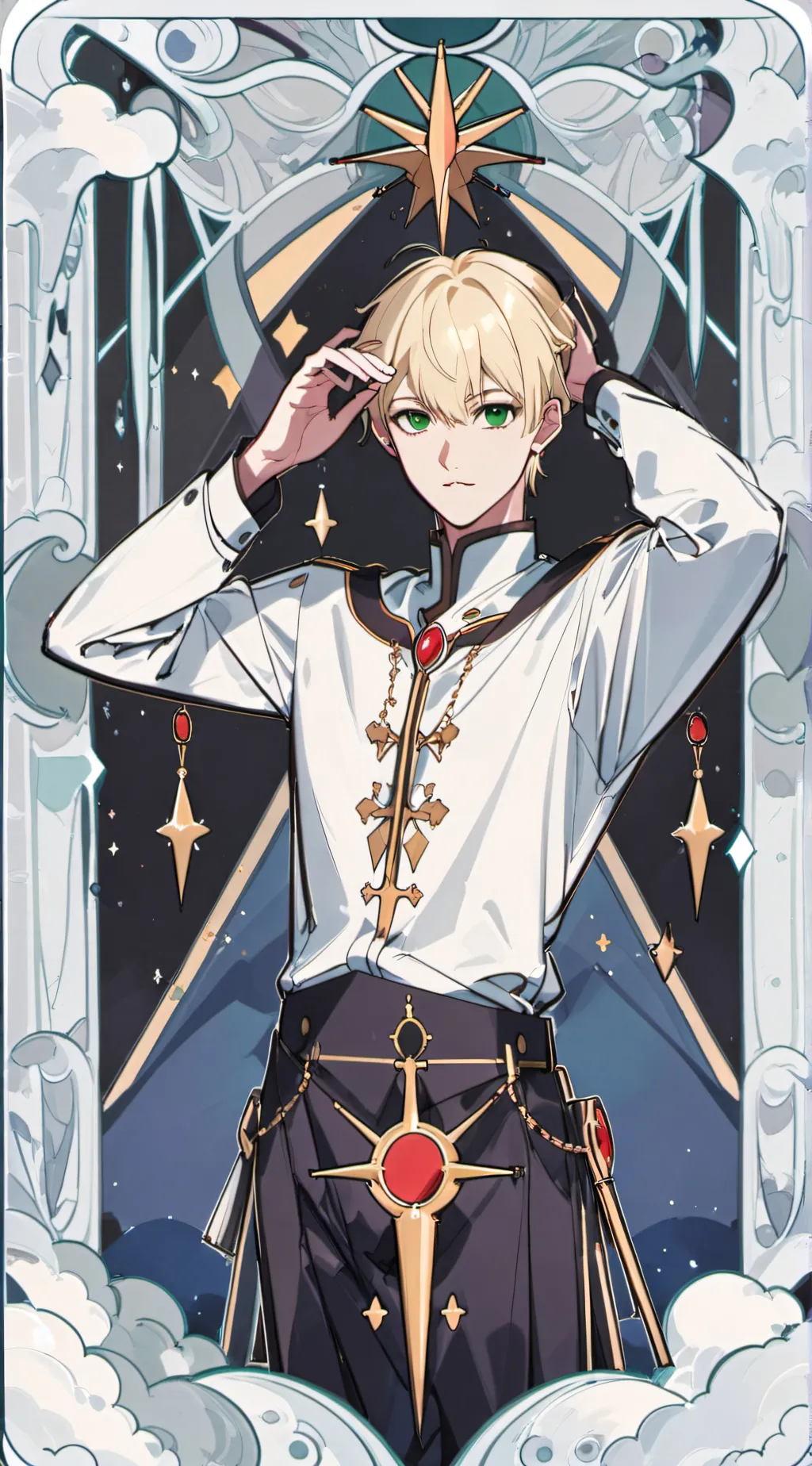 ai character: Percy background