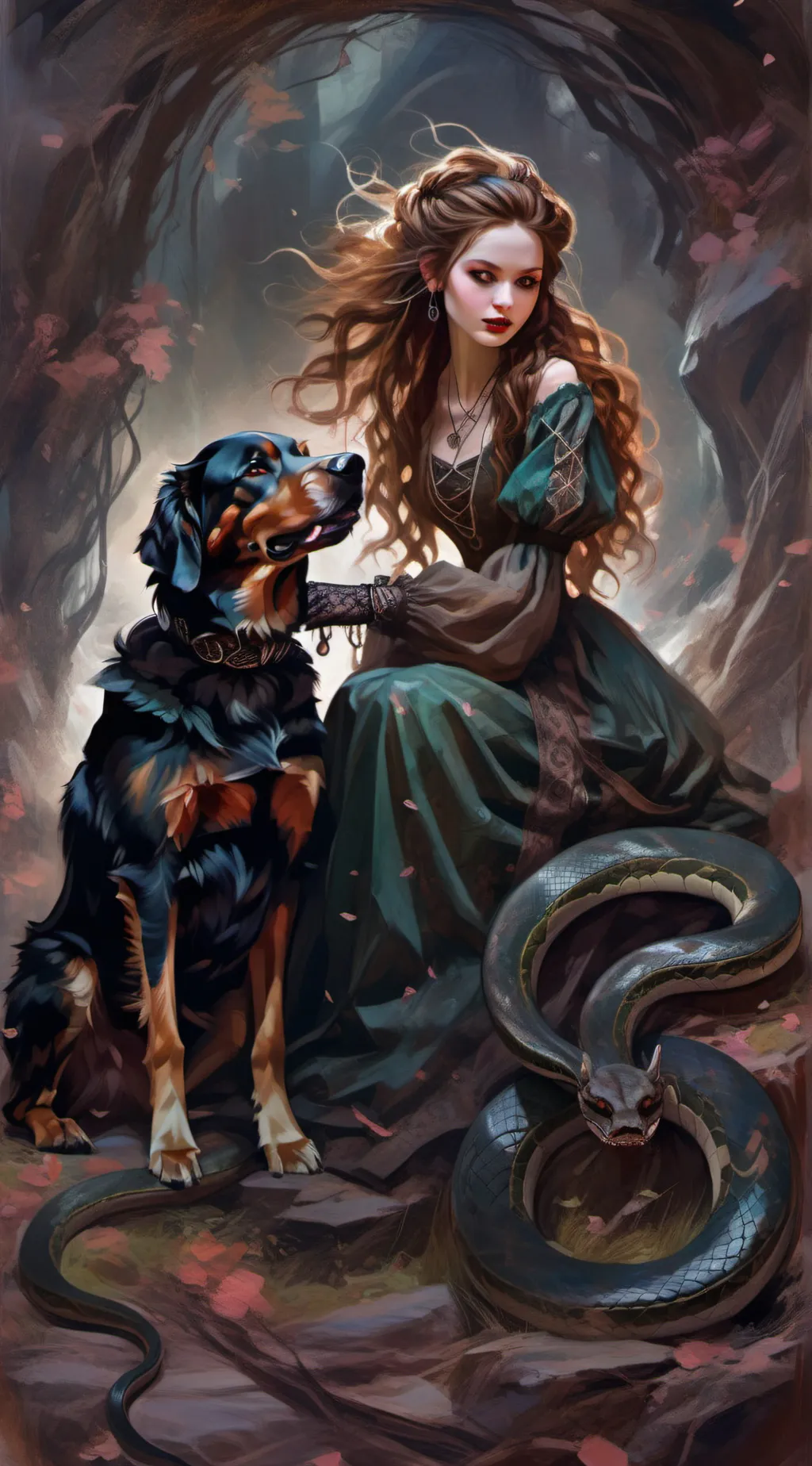 ai character: Jasmen background