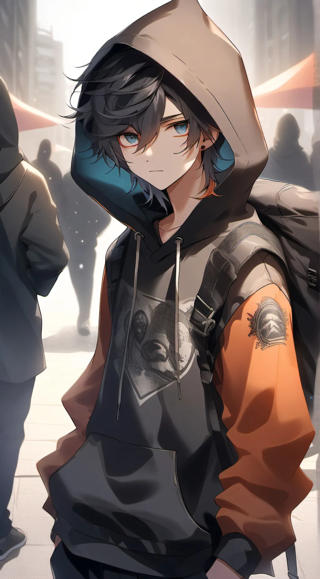 ai character: Ash background