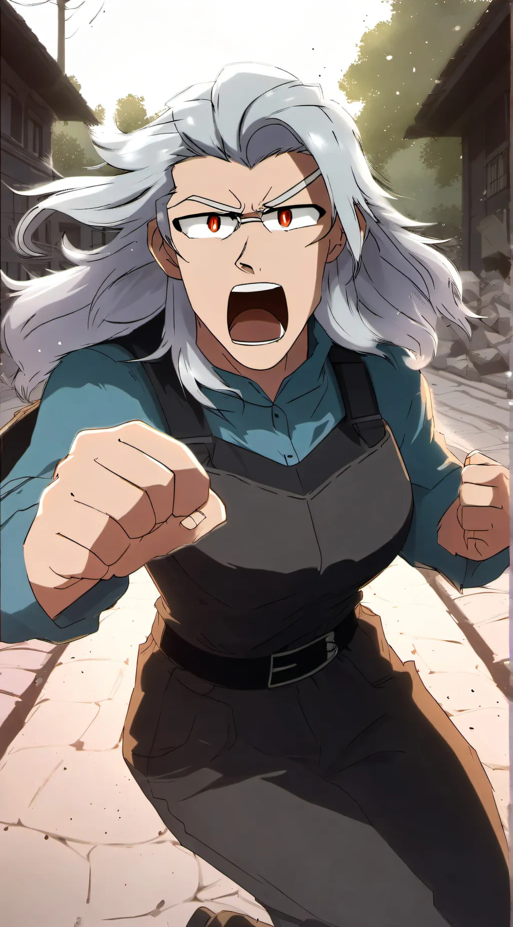 ai character: Karen  background