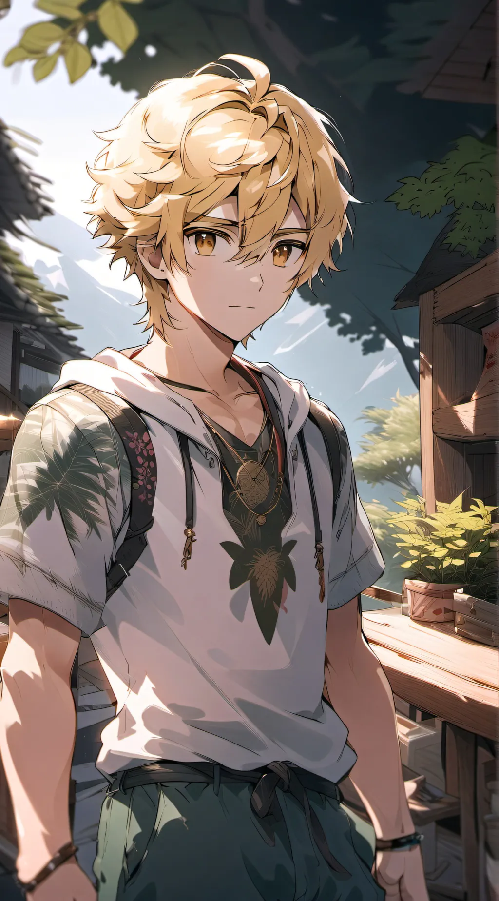 ai character: Zack  background