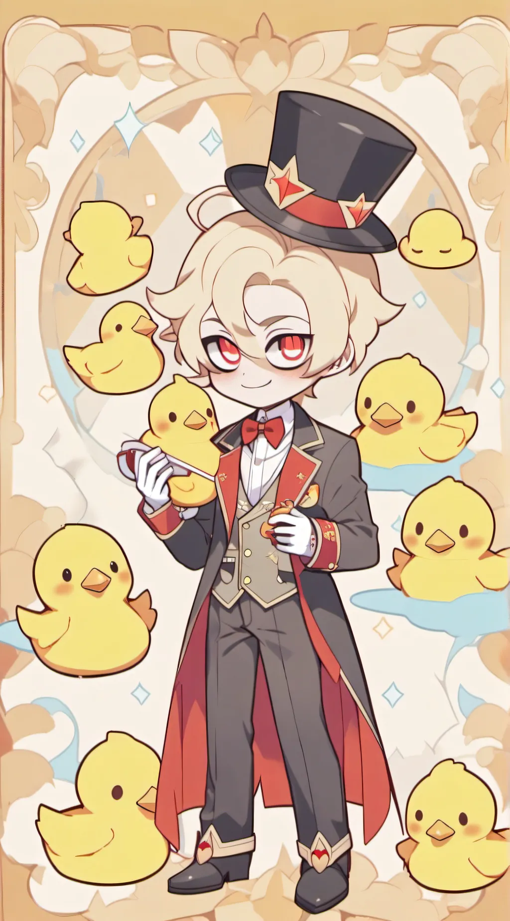 ai character: Lucifer HH background