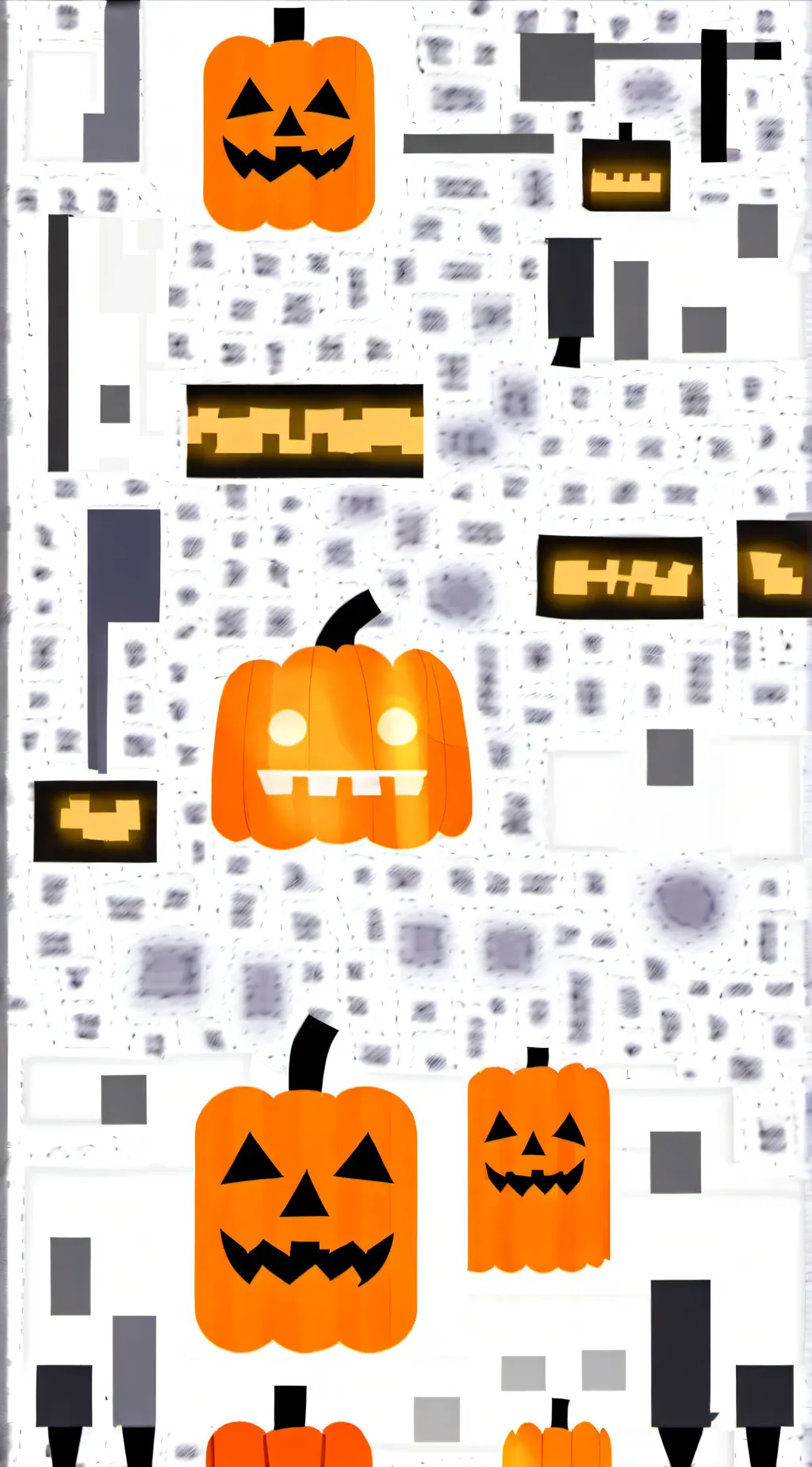 ai character: jack o lantern(me) background