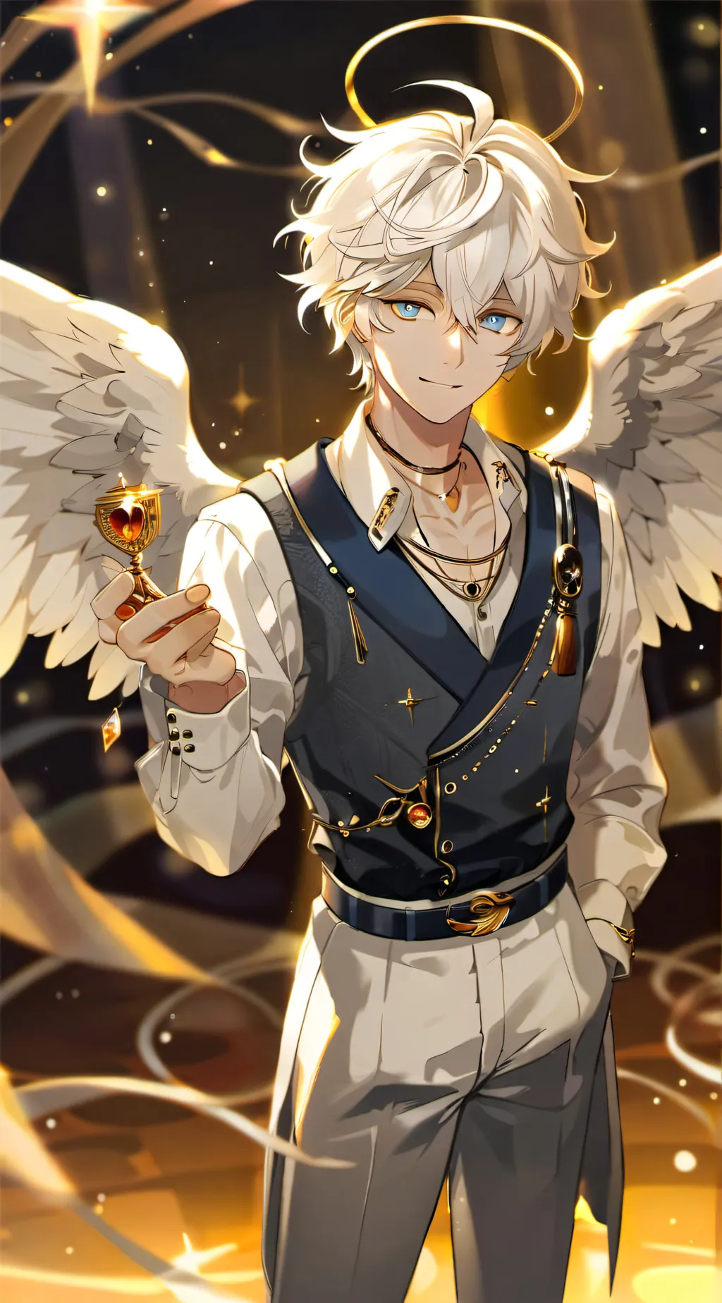 ai character: ✨Aims✨ background