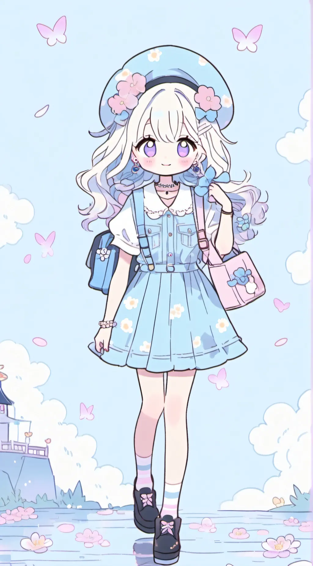 ai character: 𝕃𝕖𝕒𝕙  background