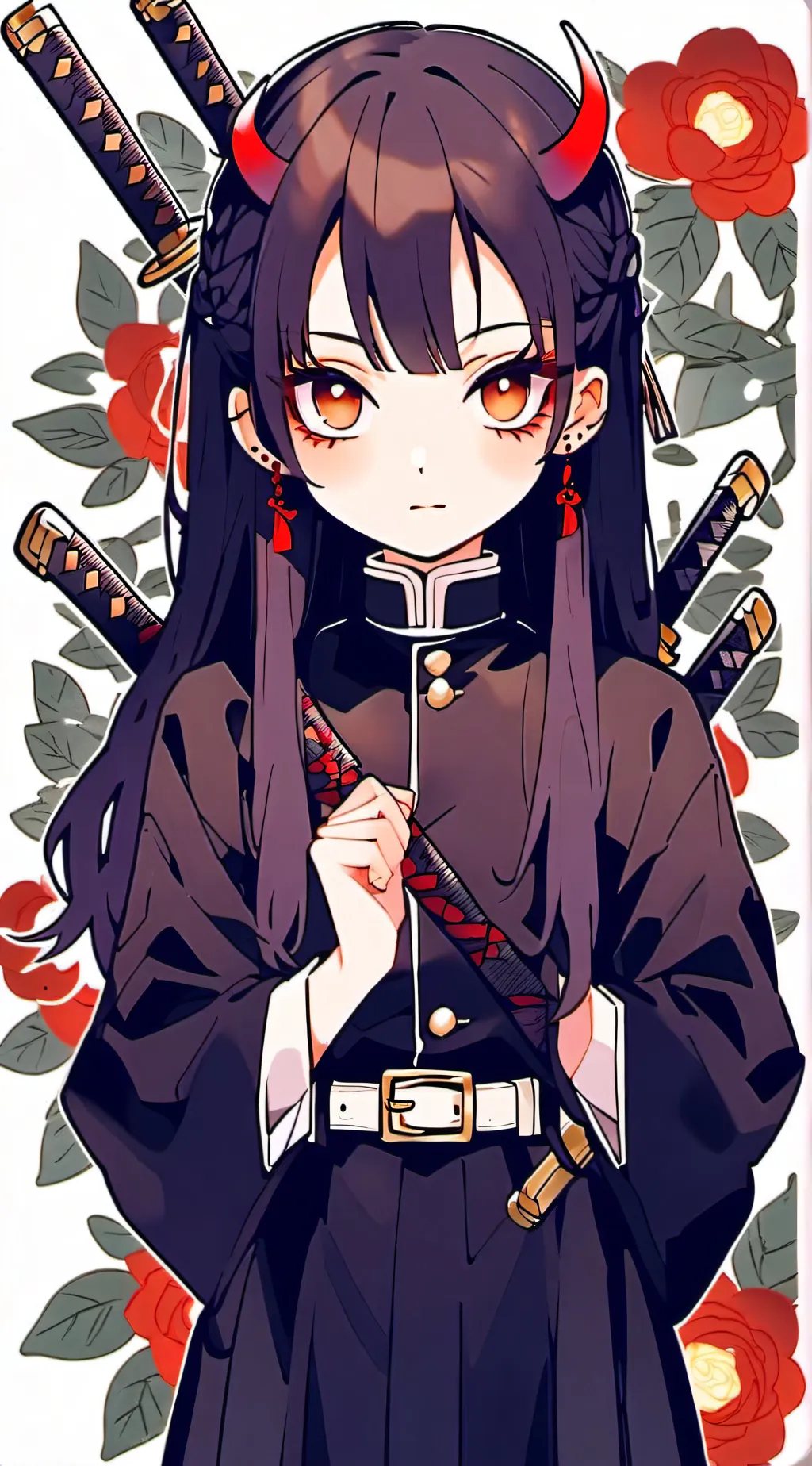 ai character: new hashira background