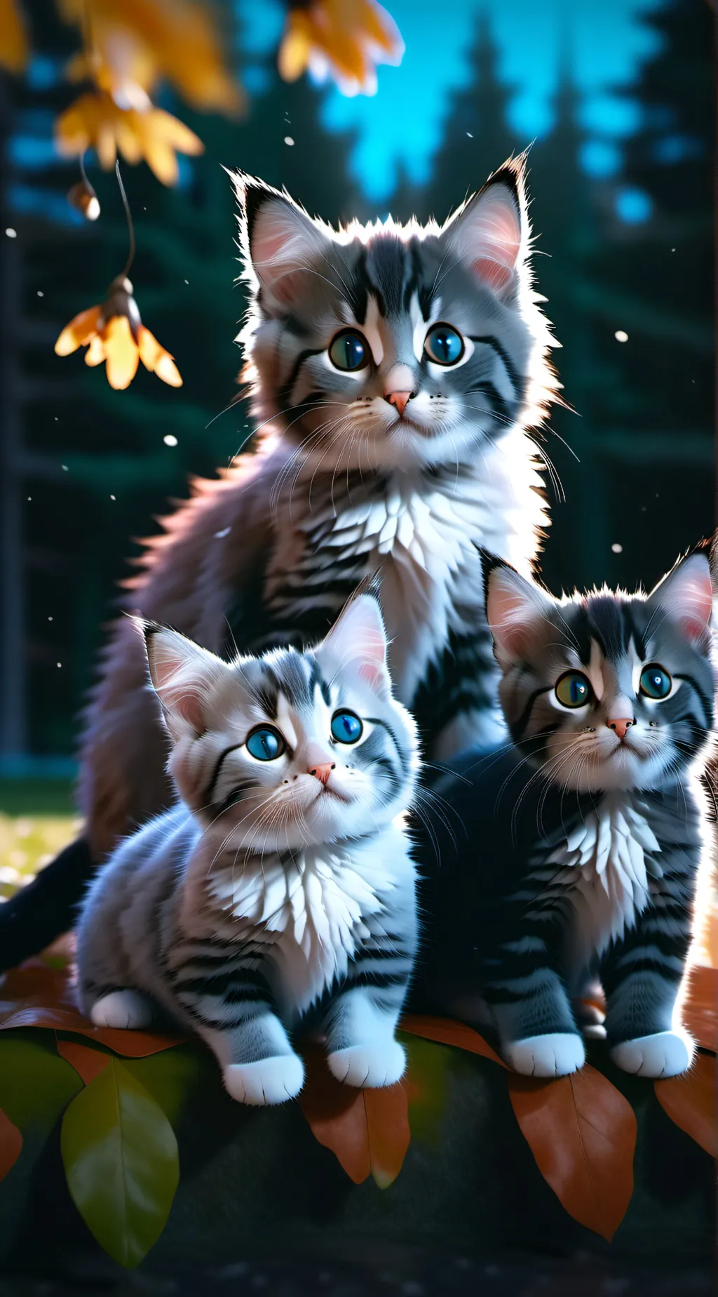 ai character: cat family background