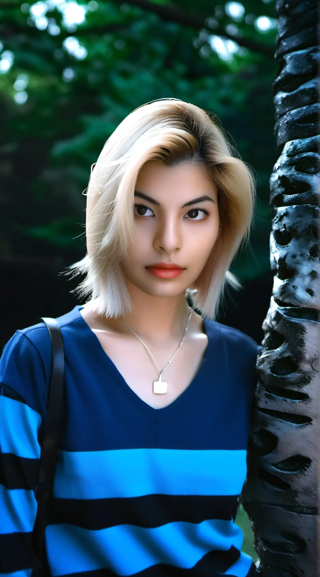 ai character: Ana Min background