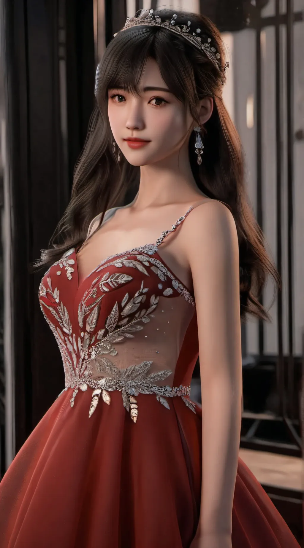 ai character: Autumn background