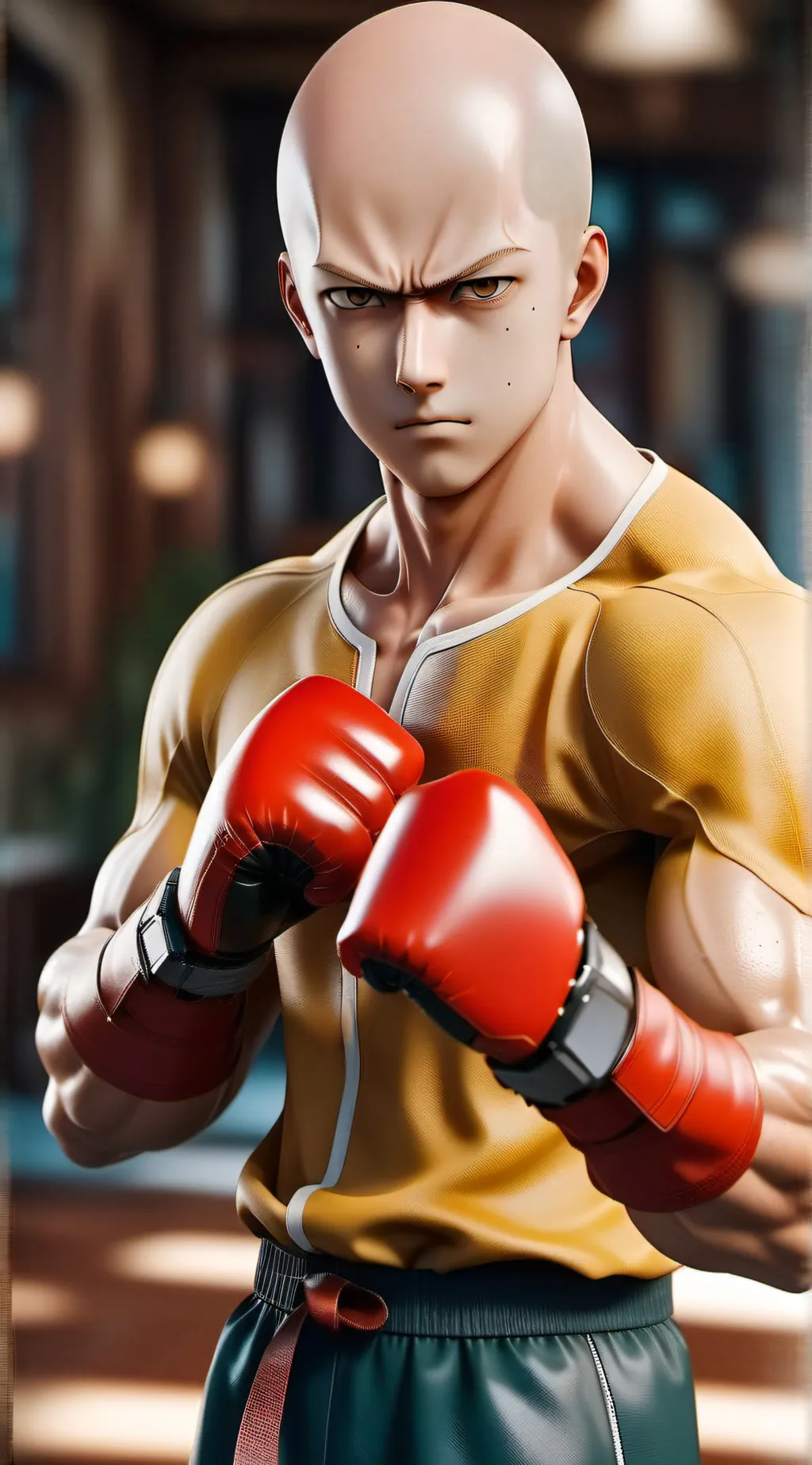 ai character: 1 punch man background